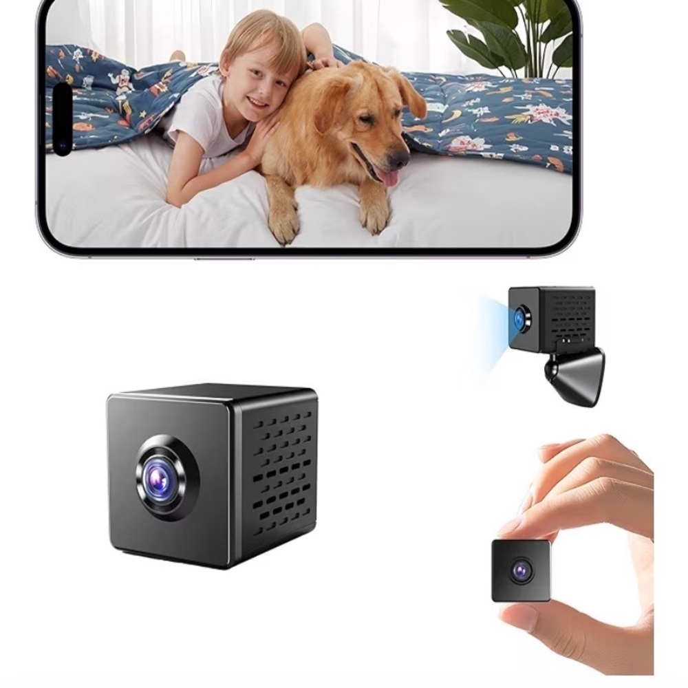 NEW - Camera with 4K Live View, Motion Detection pet Cam, baby camera